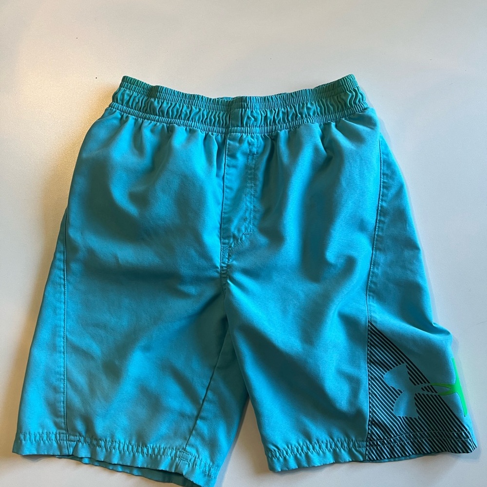 Under Armour Blue Swim Trunks